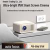 2025 HD Home Theater Projector with 5G Phone Mirroring for Bedroom & Dorm