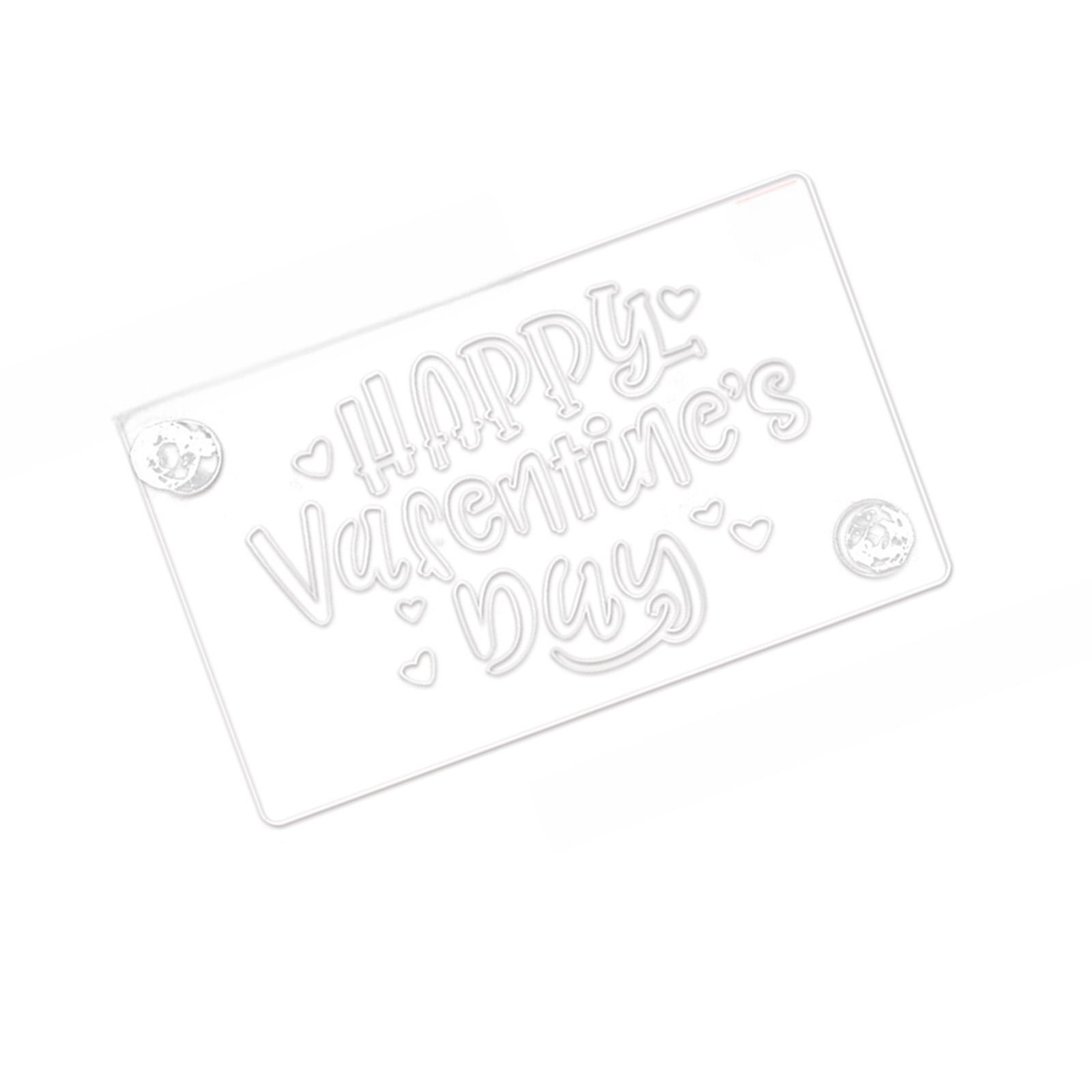 Happy Birthday Stencil for Tiramisu Cake Painting Decorating Drawing Letter Design Template Reusable Cake Stencil