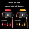 Fahrrad Rückleuchten Fließendes Wasser USB-Laden Mountainbike Lichter Nachtfahrten Rennrad Fahren Hervorhebung Kreative Ausrüstungszubehör