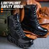 Men's Breathable Water-Resistant Anti-Smash High-Top Work Boots