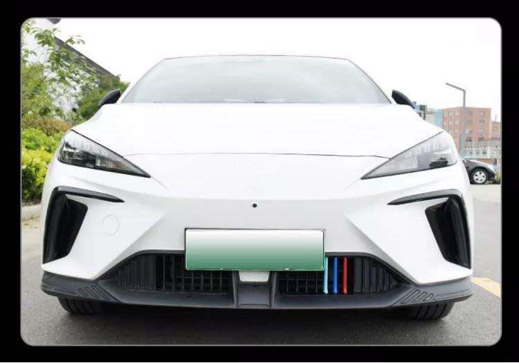 For MG 4 MG4 EV EH32 MuLan 2022 2023 2024 ABS Grille W Around Trim Racing Grills Trim Front Grille Trimmed In 3 Colors Car Styling