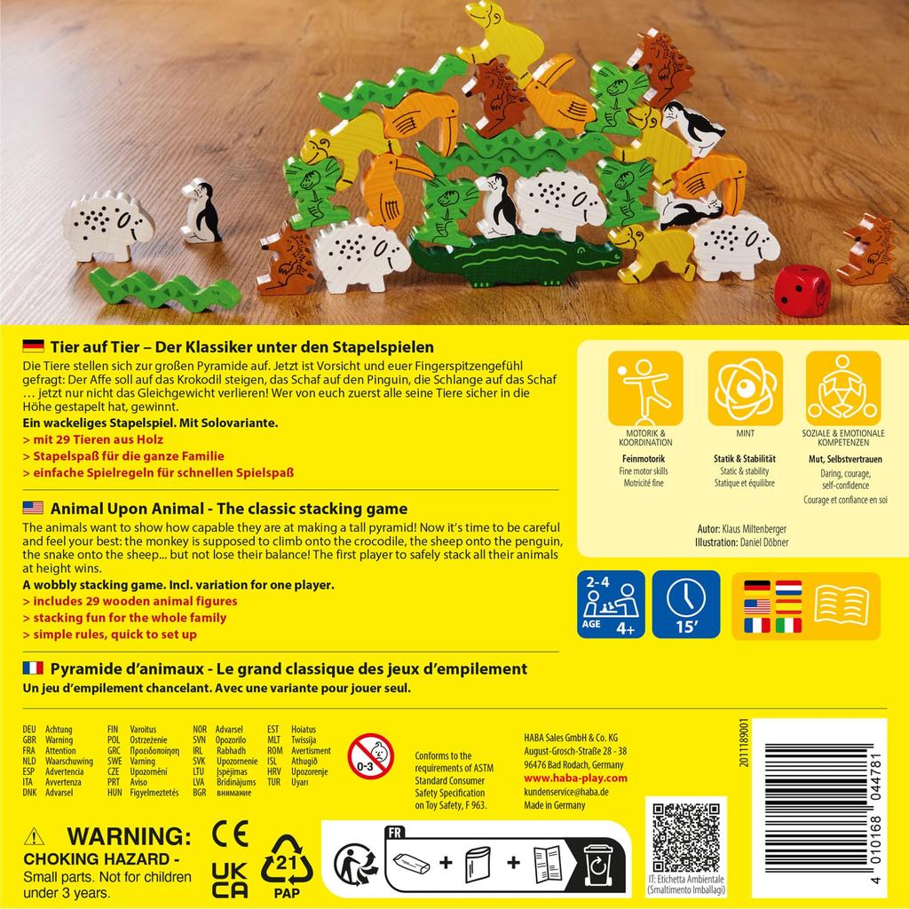 HABA Haba Ride a Game Crocodile? [Officially Imported]