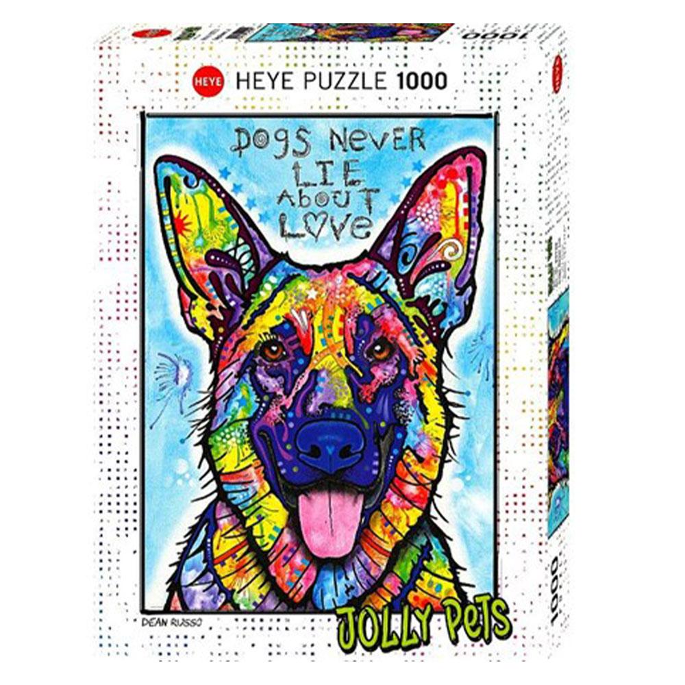 

Пазл Heye Dogs Never Lie 1000шт.