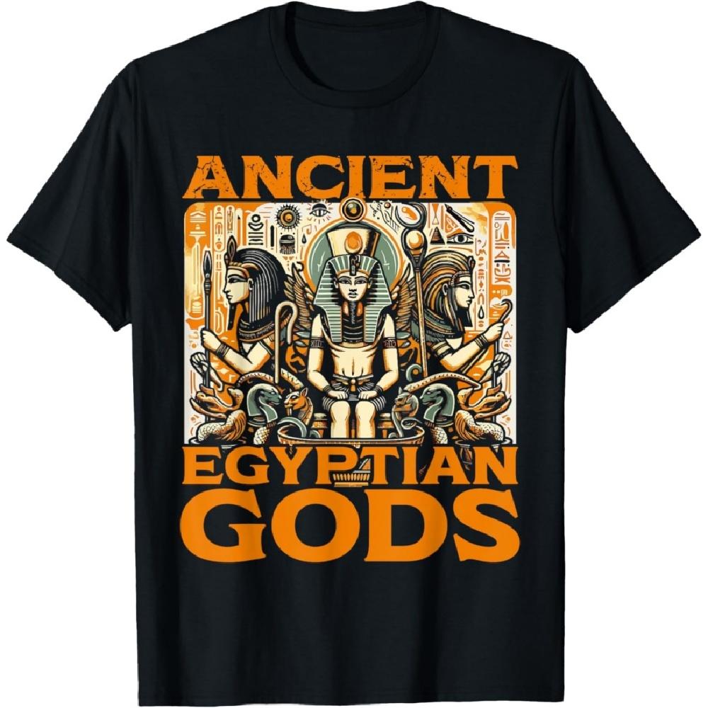 

Ancient Egyptian Gods Egyptian Mythology History Pharaohs T-Shirt S