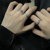 [Ice Jade Wrapped Branches] National Style Open Ring French Premium Sense Stacked Women Wearing Niche Rose Rings