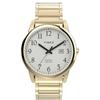 TIMEX Oversized Easy Reader Men's Watch, White Dial, Brass, Mineral Glass, Quartz Movement, Gold, TW2W52000