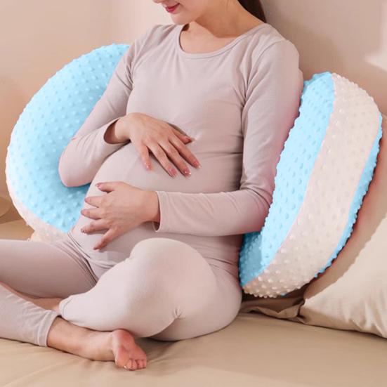 Pregnancy Pillow for Side Sleepers Adjustable Waist Wedge Pillow Portable Back