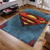 "Superman" rugs in a variety of styles and sizes—perfect for use as bedroom play mats, living room rugs, and home decor.