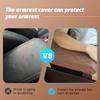 Car Center Console Cover, Leather Waterproof Vehicle Armrest Box Pad, Memory Cotton Comfortable Automotive Interior Seat Box Cushion Protector
