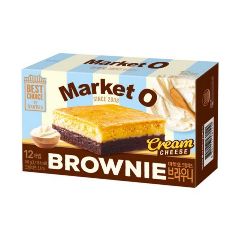 Brownie al Formaggio Cremoso Market O, 240g (12 pezzi)