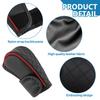 Wogomz Leather Car Shift Knob Cover,Anti-Slip Car Gear Shift Knob Cover,Anti-Scratch Stick Shift Cover