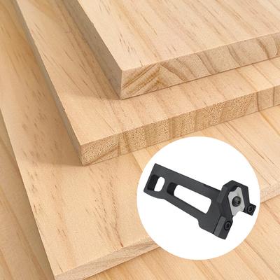 Woodworking Chamfer Plane Anti-Slip Edge Banding Trimmer Wear Resist Blade Corner Planer for Wood Plywood Plastic PVC
