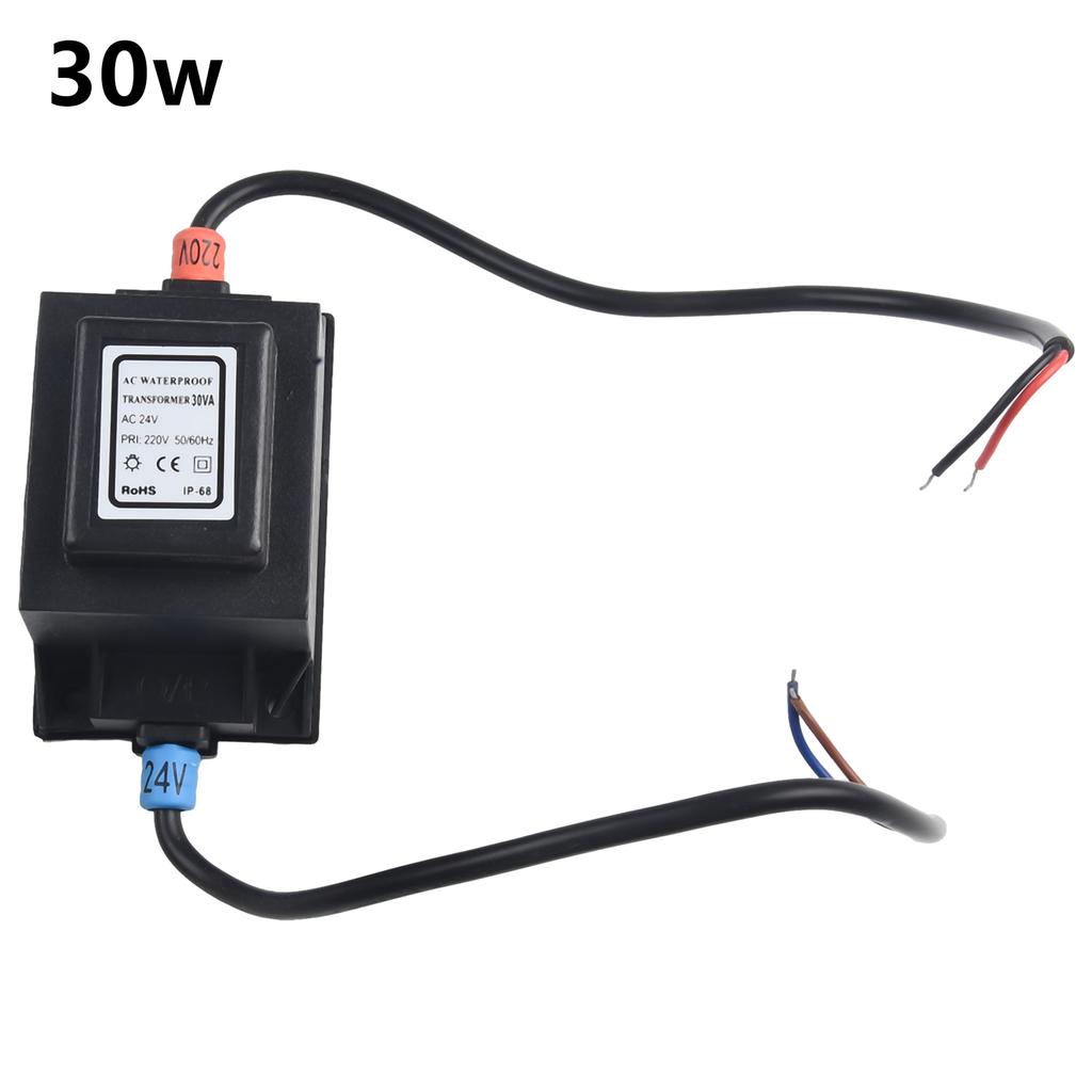 For Outdoor LED Transformer AC 24V Power Supply AC/AC with IP67 Waterproof and Dustproof Features for Safe and Stable Operation
