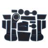 Smabee Anti-Slip Gate Slot Cup Mat for Kia Rio 4  X-Line RIO 2017 - 2022 Interior Door Pad/Cup Non-slip Pad Accessories