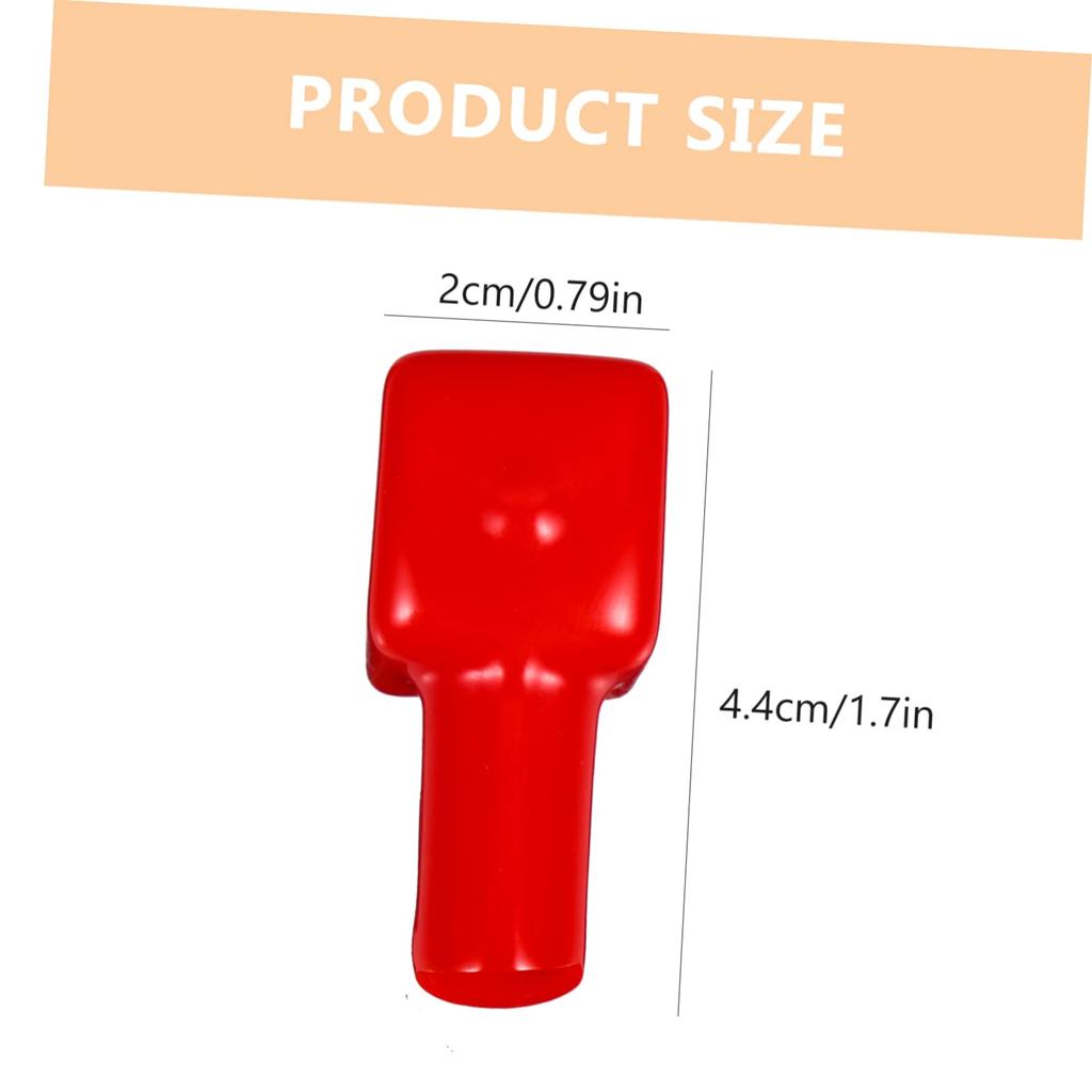 OSOLADY 6pcs Protection Cap Negative Terminal Terminal Cover Extender Stud Tag