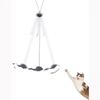 Interactive Door Hanging Cat Toy with Black Mouse Teaser - Entertain and Exercise Your Cat Toy for Indoor Cats Play Supplies