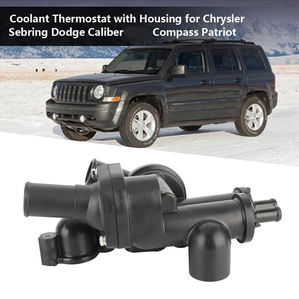 68003582AB Coolant Thermostat with Housing for Sebring Caliber