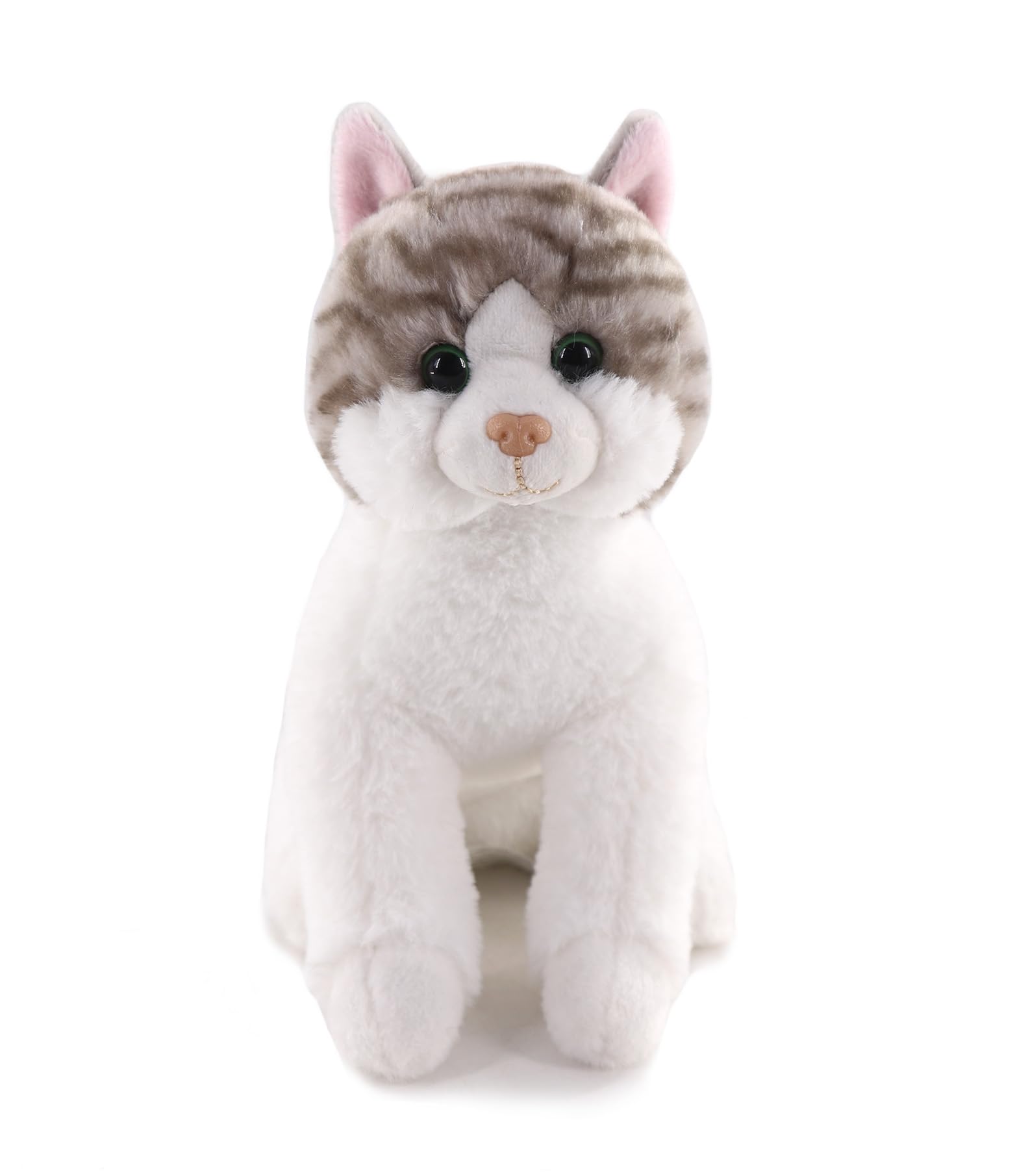 

House Animal Series Cat White Grey Stuffed Toy