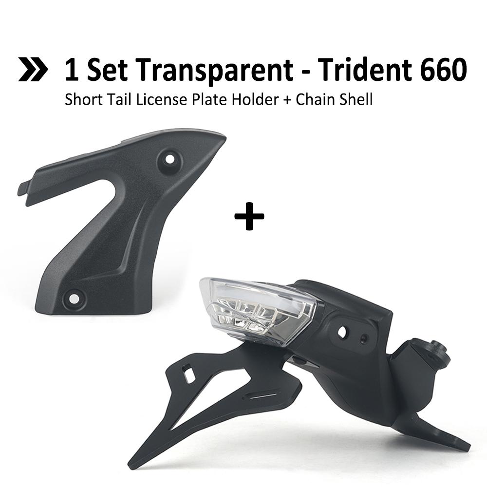 For Trident 660 Trident660 2021-UP Motorcycle  License Plate Holder