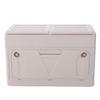 Outdoor Storage Box 2 Tier Large Capacity Foldable Stackable Water Proof Dust Proof Camping Storage Bin for Picnic