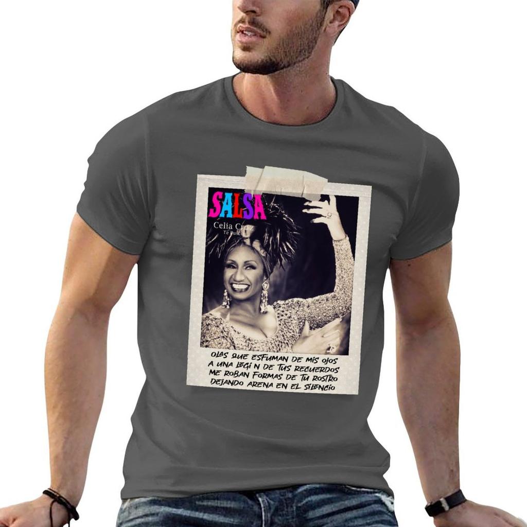 Celia Cruz Te Busco Photo Tshirt Unisex T Shirt Heavy Cotton T Shirt Unisex Cotton Tshirt