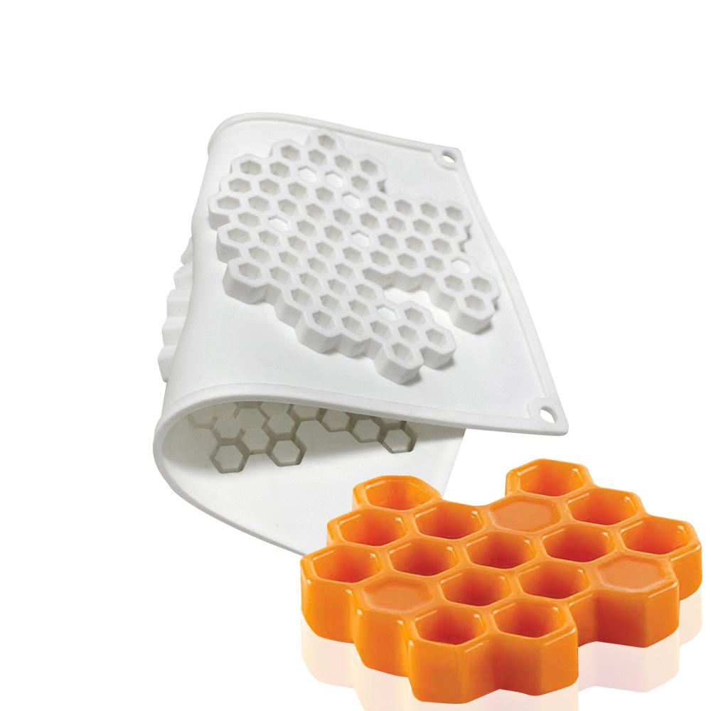 Honeycomb Silicone Cake Lace Mold Chocolate Mould DIY French Pastry Lace Decoration Mesh Mousse Cake Mold Kitchen Baking Tool