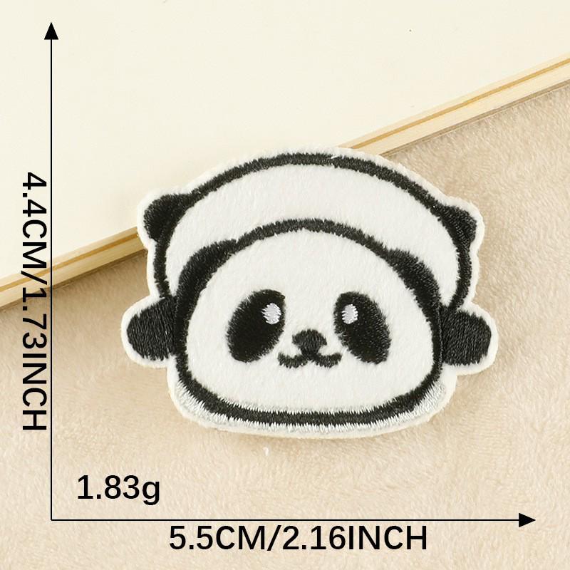 

Самоклеящиеся нашивки с милой пандой для одежды