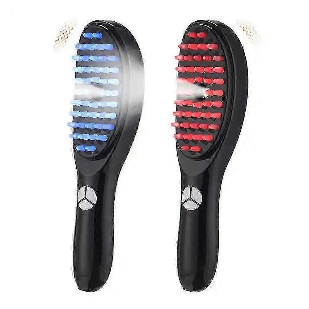 Electric Spray Massage Comb Hair Growth Vibration Head Massager Brush LED Anti Hair Loss Scalp Liquid Medicine Atomizing Comb