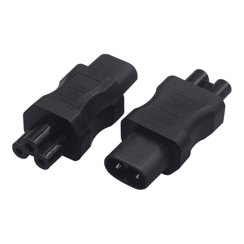 IEC320 C8 auf C5 Konvertierungsstecker Elektrische USV Wechselstrom Steckdosenadapter Stecker C8 Stecker auf C5 Buchse