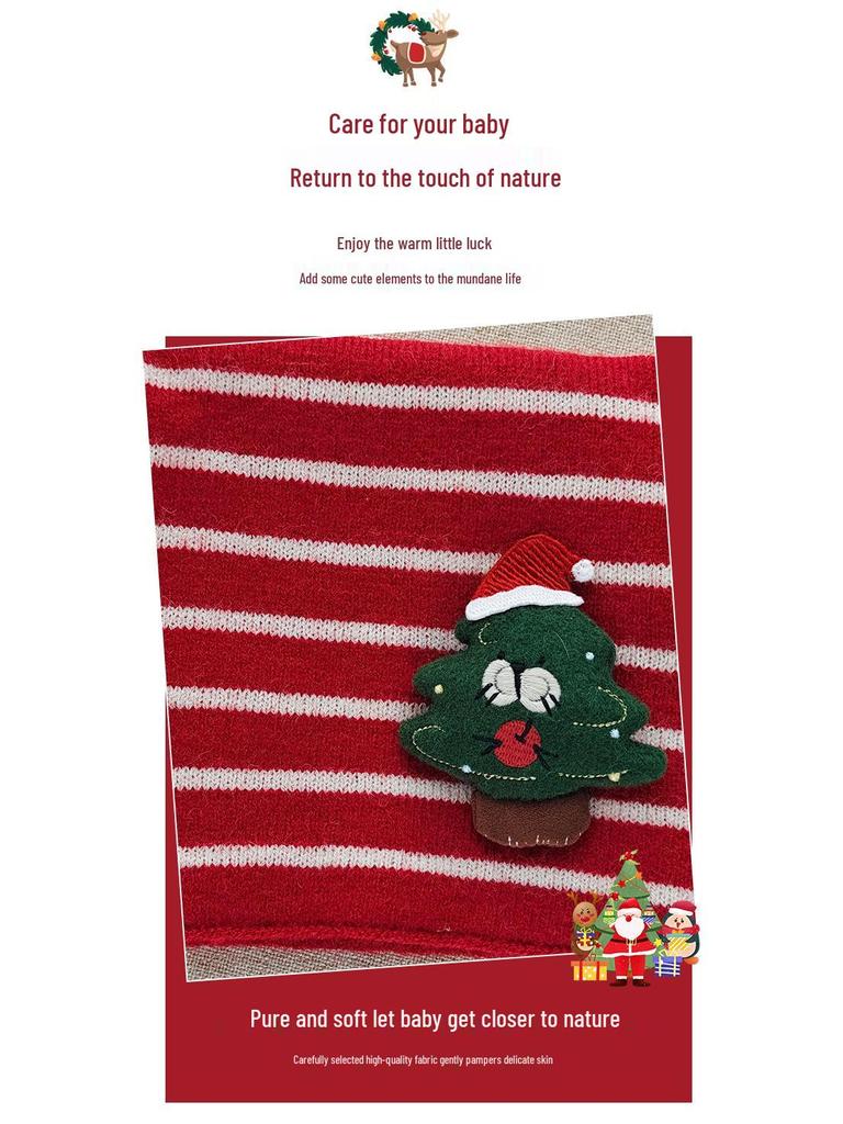 Children's 2025 Winter Red Scarf: Warm, Windproof Neck Gaiter for Girls - Cute and Protective