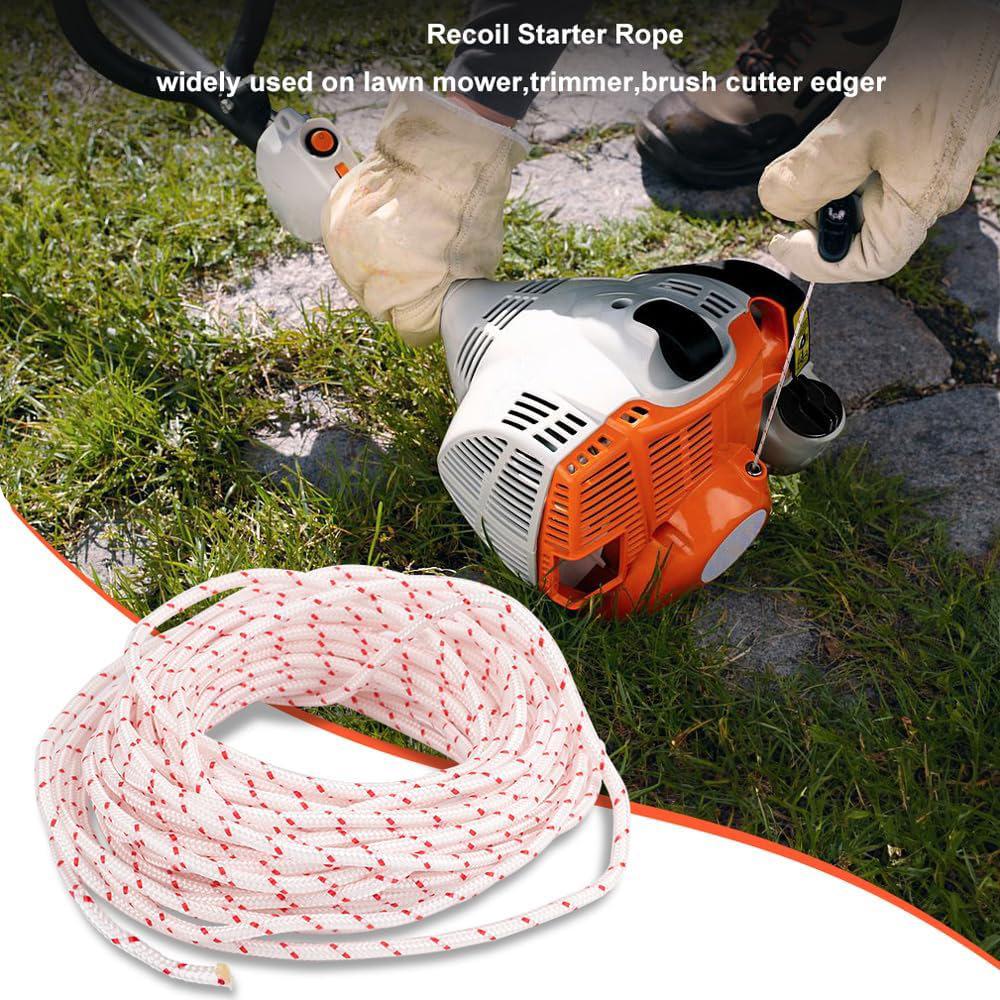 10m 3.5mm Recoil Starter Pull Cord for Craftsman, Husqvarna, and STIHL