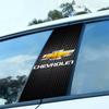 Car Badge Center Pillar Sticker Auto Door Decorative Sticker For Chevrolet Spark Captiva Cruze Tracker Epica Nubira Malibu Optra
