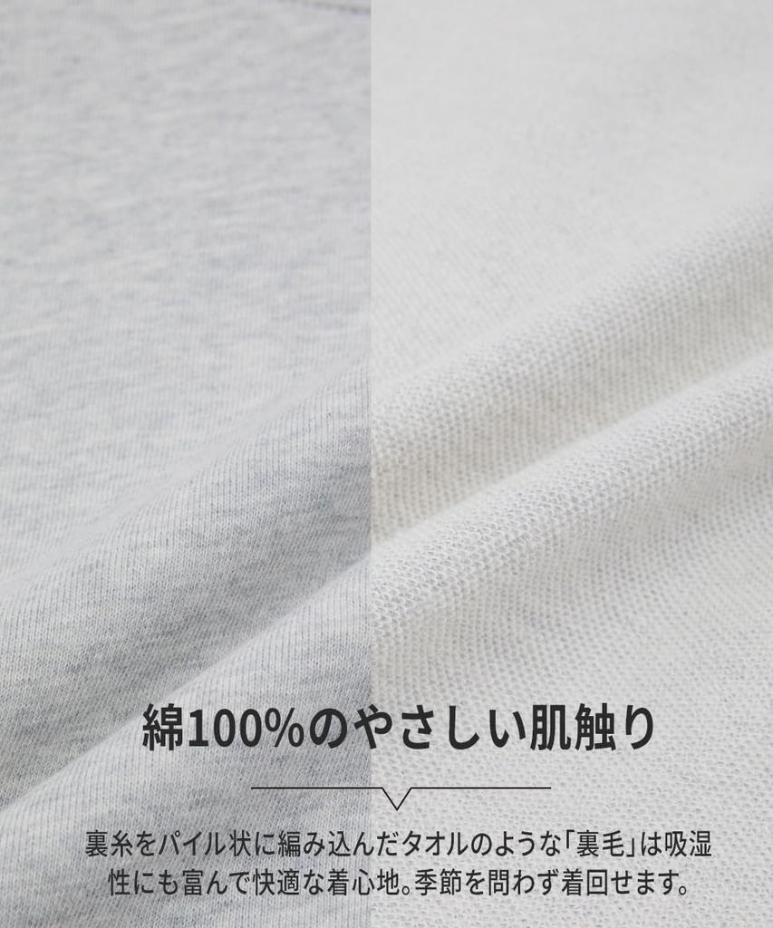 Nissen Cotton Sweat Zip Hoodie 3L and Loose Large 100% (Sizes Up, Fit) Navy,