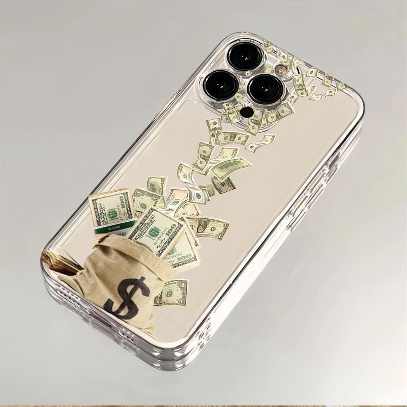 Lots Of Money Phone Case for iPhone 17 Air 16 15 14 13 12 11 Pro Max Plus Mini 8 7 Soft Transparent Cover Fundas Accessory