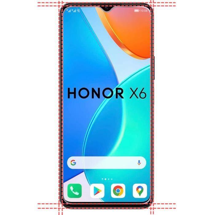 Screen Protector Film - Phonillico - Honor X6 - Pack of 2 - Tempered Glass - Scratch-Resistant