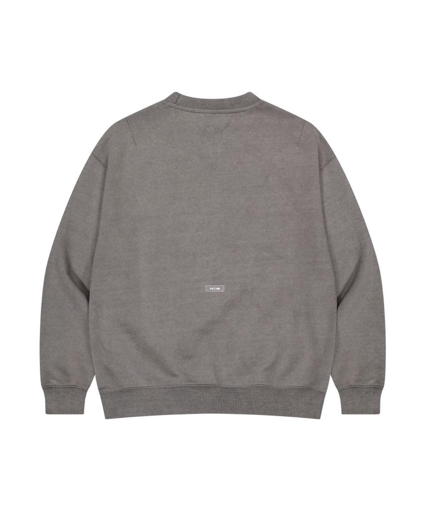 ALTER STUDIO Pigment Raglan Neat Sweatshirt_L/Grey