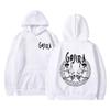 Metal Band Gojira Skeleton Double Sided Graphic Print Print Hoodie men‘s Autumn fleece Hoodie Long Sleeve Fashion