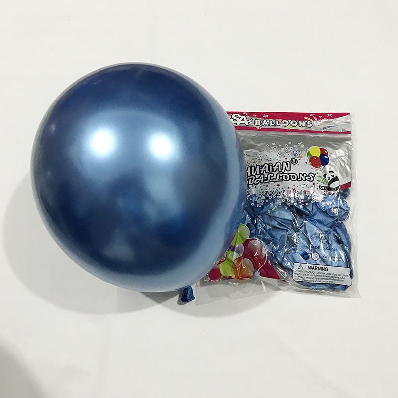 10 Zoll 1,8G Metallischer Latexballon Verdickter Bonbon Foto Hochzeitsfeier Dekoration Ballon