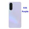 Hátlap üveg hátlap Samsung Galaxy A26 A36 SM-A266B/DS A266V/u akkumulátorfedél Házfedél Javítóalkatrészek Akkumulátorajtó