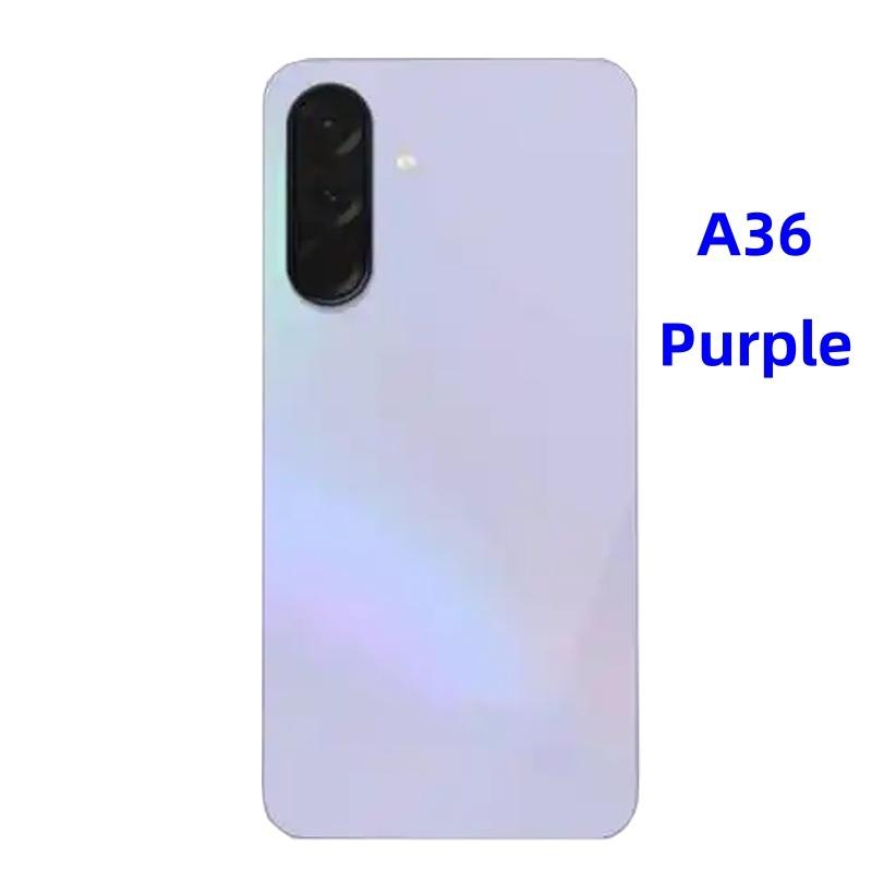 Hátlap üveg hátlap Samsung Galaxy A26 A36 SM-A266B/DS A266V/u akkumulátorfedél Házfedél Javítóalkatrészek Akkumulátorajtó