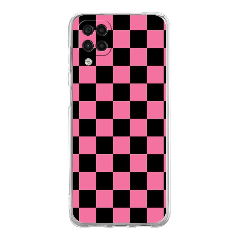 Phone Case For Samsung A13 A33 A35 A55 A73 A53 A23 A51 A71 A21S A72 A31 A41 A05s A03S A15 A25 5G Cover Checkerboard chess board