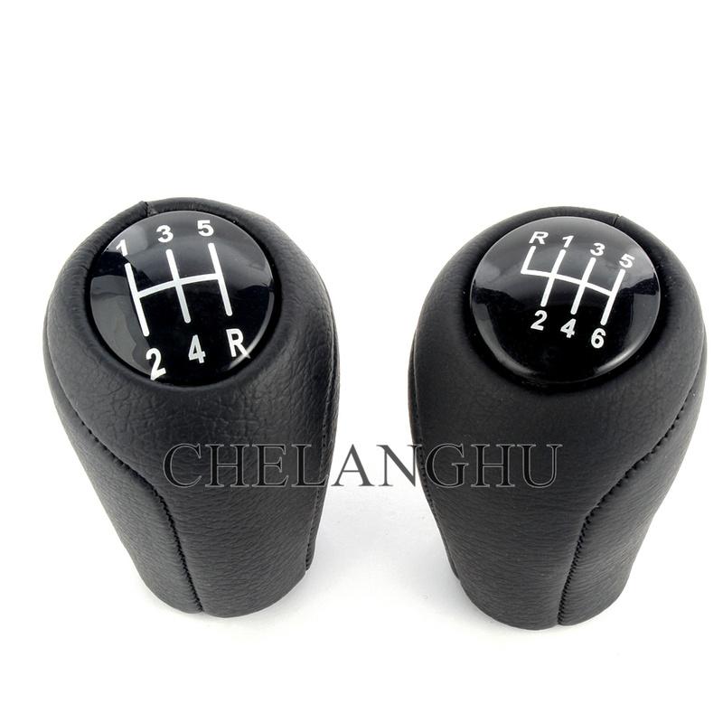 5 / 6 Speed PU Leather Gear Shift Stick Knob For MAZDA 3 BK BL 2006 2007 2008 2009 2010 2011 2012 Car-styling