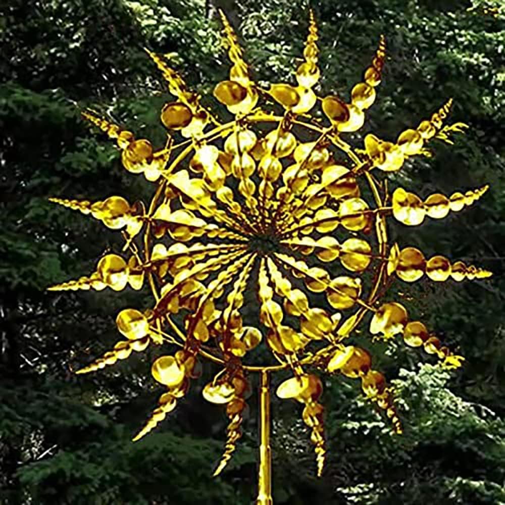 Einzigartige und magische Windmühle, kinetische Windskulpturen & Spinner, 3D-Windspinner, bezaubernder Windspinner für Hof und Garten, Windfänger