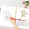 Spiral Bound Watercolor Workbook Special Coloring Practice Book For Art Painting
