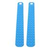 2PCS Silicone Thaw Belt Easy To Hang Fast Defrosting Fixator Belt for Frozen Meat Steak Fish Blue