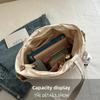 Rectangular Large Capacity Single Shoulder Bag for Commuting To Work Korean Style Women's Tote Bag Lightweight Casual Handbag