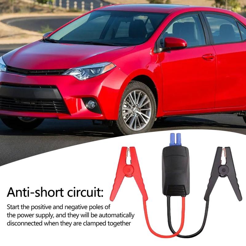 Jump Starter Cable Clamps Automobile Cable Alligator Clips For Battery Starting Car Jumper Connection Accessories For Minivans