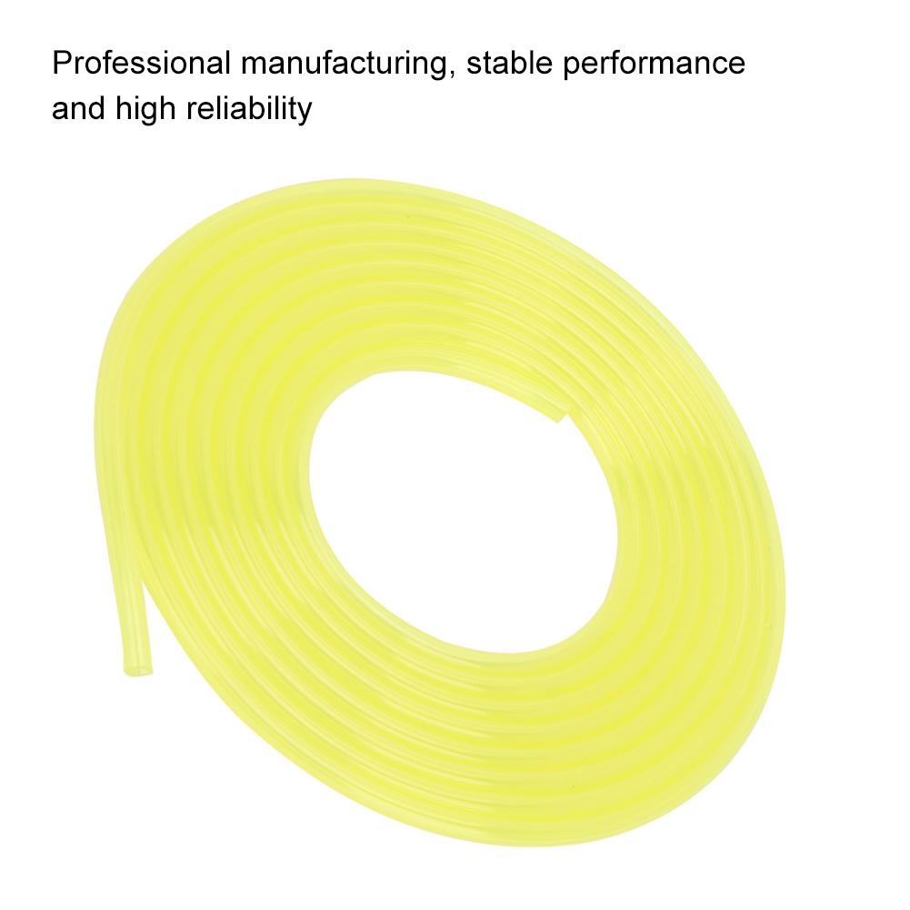 3 Meters Yellow Hose Fuel Pipe Petrol Tube Lawn Mower Trimmer Accessories (2*3.5mm)
