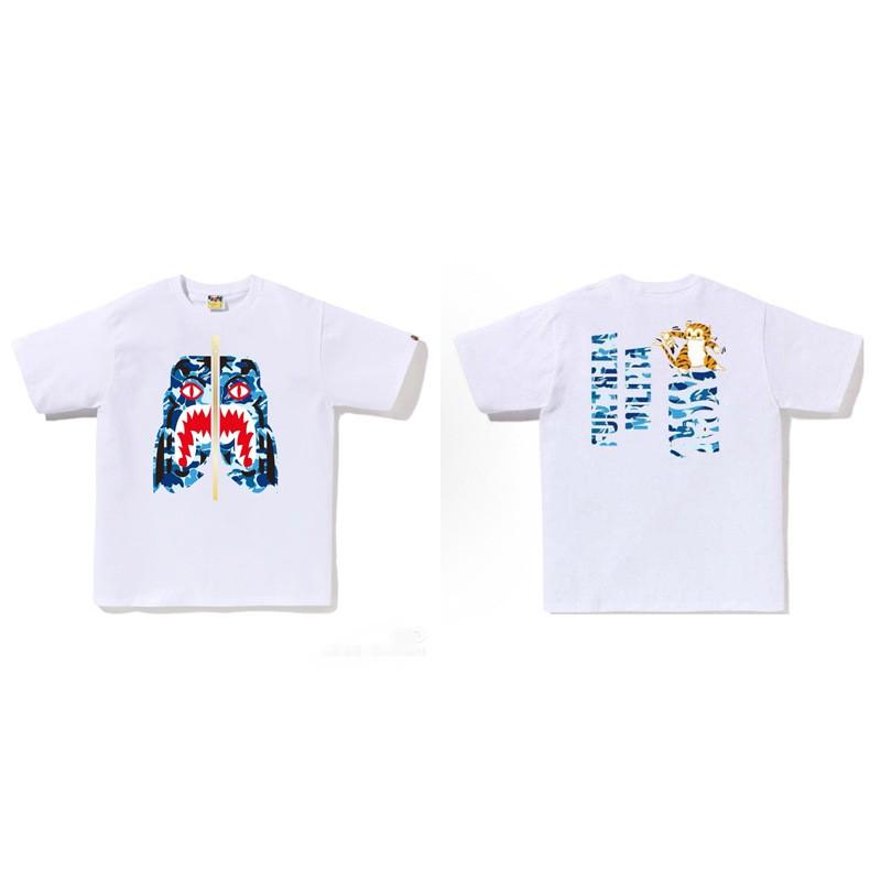 Heavyweight 260g Cotton Graphic Tee Men - Oversized Streetwear T-Shirt With Cartoon Ape Head Print Casual Wear