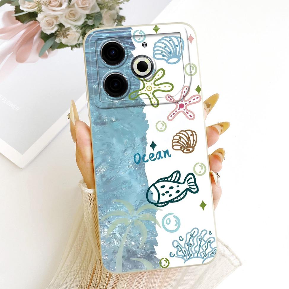 Handyhülle Für Tecno Pova 6 Neo 4G Hülle Mode Cartoon Niedlich Lustig Bemalt Silikonhülle Für Techno Pova 6Neo 4G